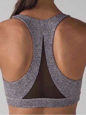 Lululemon Invigorate Bra Grey